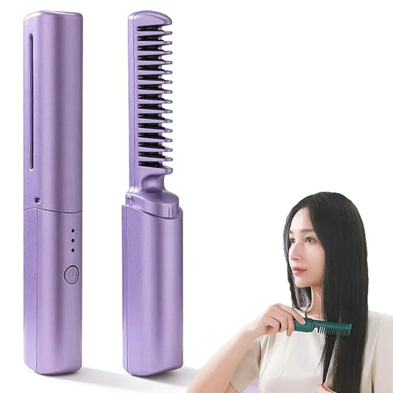 MiniHair Glow – Cabelos Perfeitos em Qualquer Lugar!