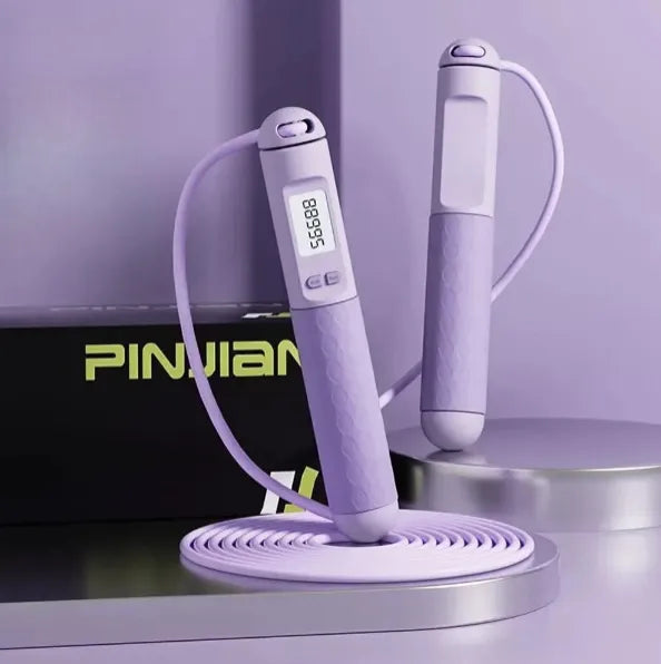 SmartJump Pro: Corda de Pular com Contador - Treino Inteligente para Fitness e Emagrecimento