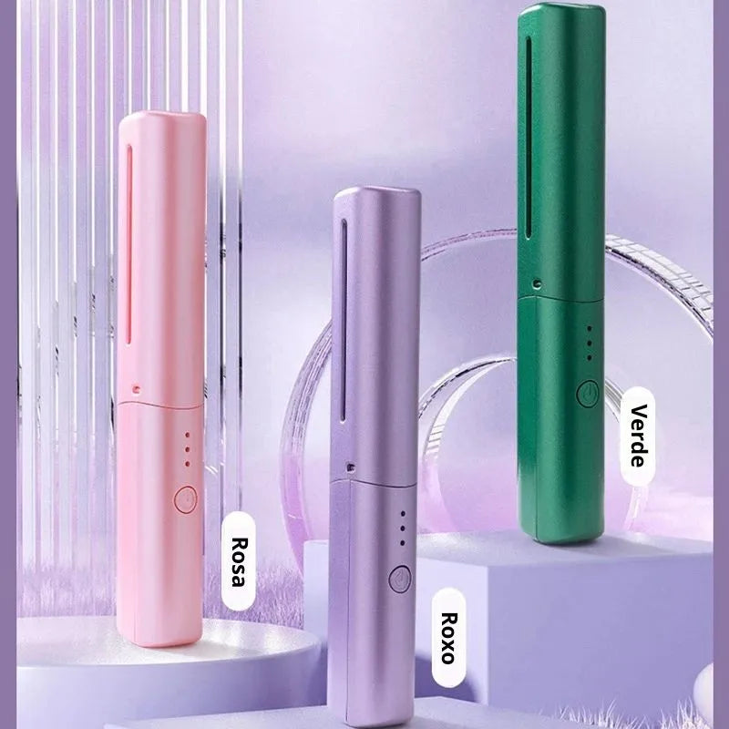 MiniHair Glow – Cabelos Perfeitos em Qualquer Lugar!