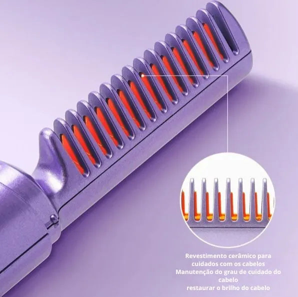 MiniHair Glow – Cabelos Perfeitos em Qualquer Lugar!