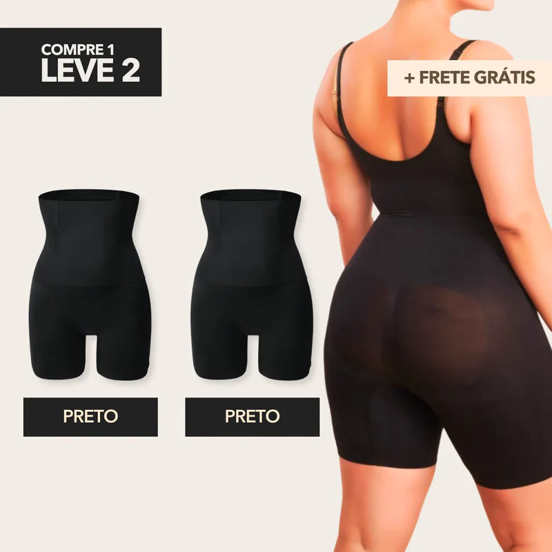 Modelador InvisiShape Pro: Conforto, Sem Marcas e Alívio Imediato! - SOULFITT