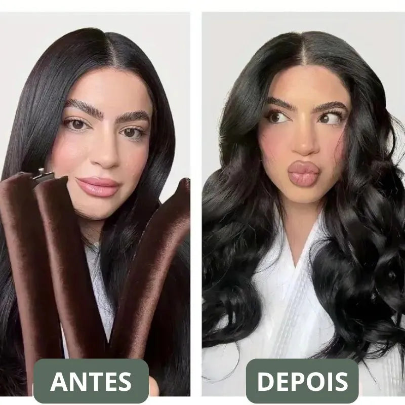 Acorde com Cachos Perfeitos Sem Calor e Sem Danos – CachoFácil + Brinde