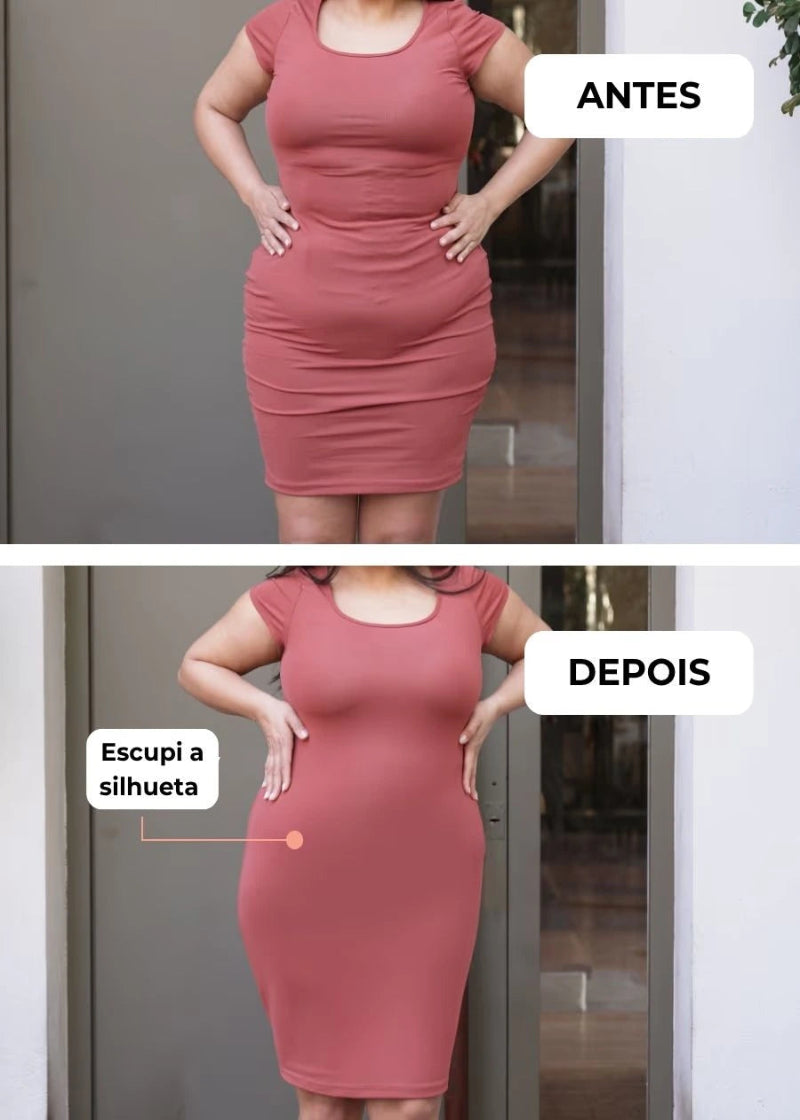 Modelador InvisiShape Pro: Conforto, Sem Marcas e Alívio Imediato! - SOULFITT