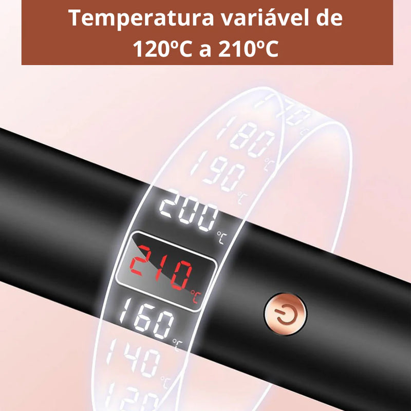 GlowLiss Pro - Escova térmica sem ar quente & silenciosa [Resultado de salão!]