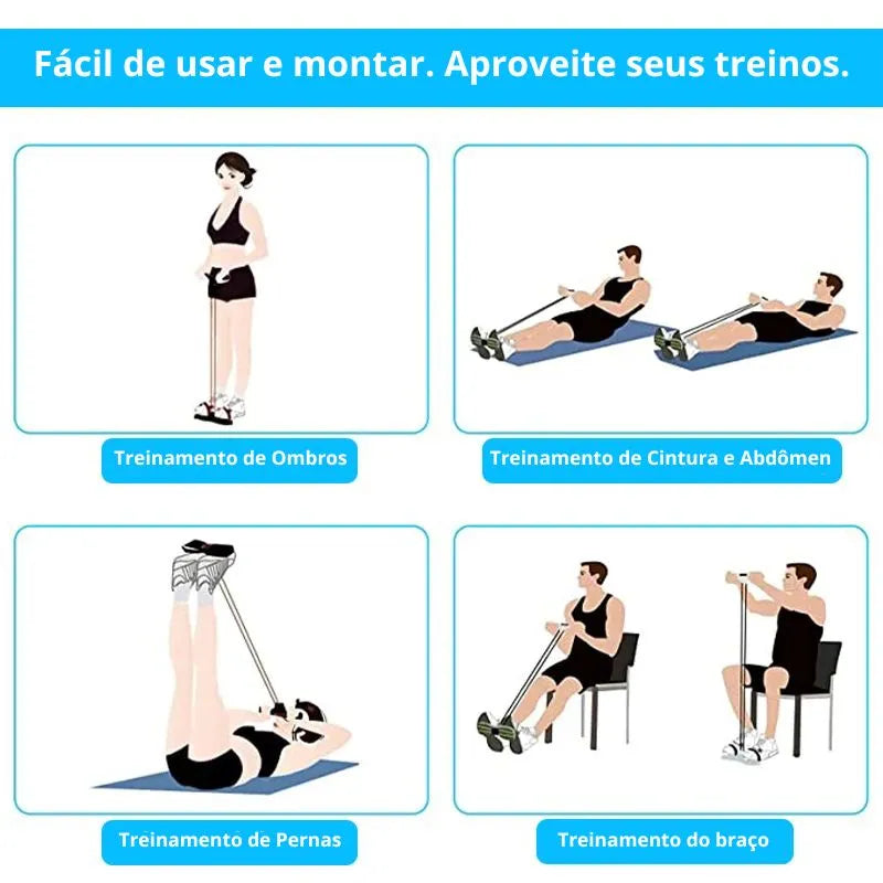 FlexFit Pro: O Seu Treino Completo em Qualquer Lugar! + Só HOJE, leve um LegSlim Pro de BRINDE! - SOULFITT