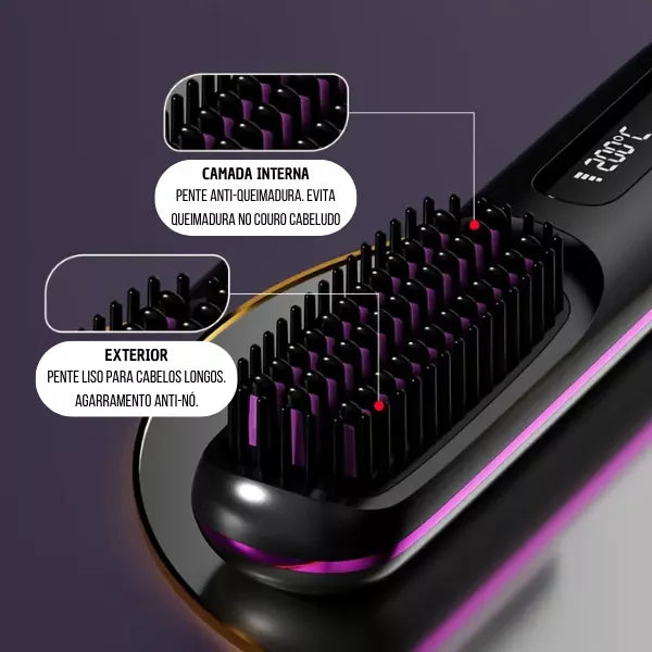 Diga Adeus ao Frizz com o PureLiss – O Alisador que Vai Mudar Sua Rotina!