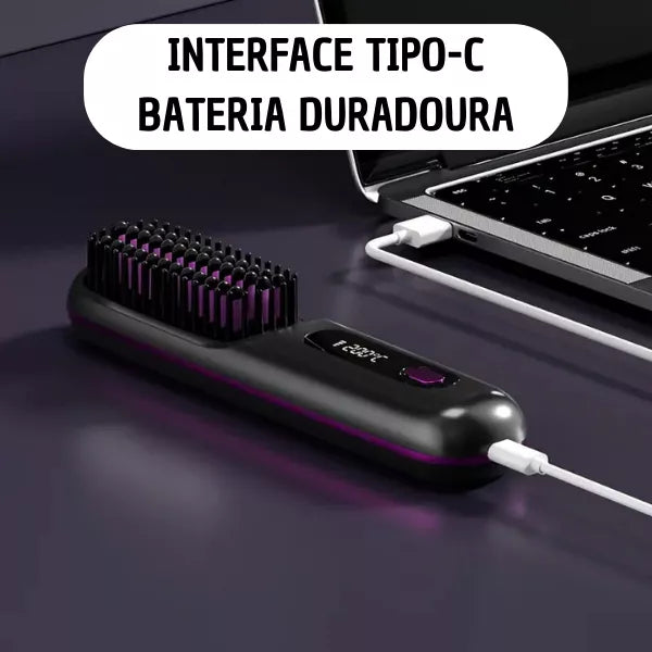 Diga Adeus ao Frizz com o PureLiss – O Alisador que Vai Mudar Sua Rotina!