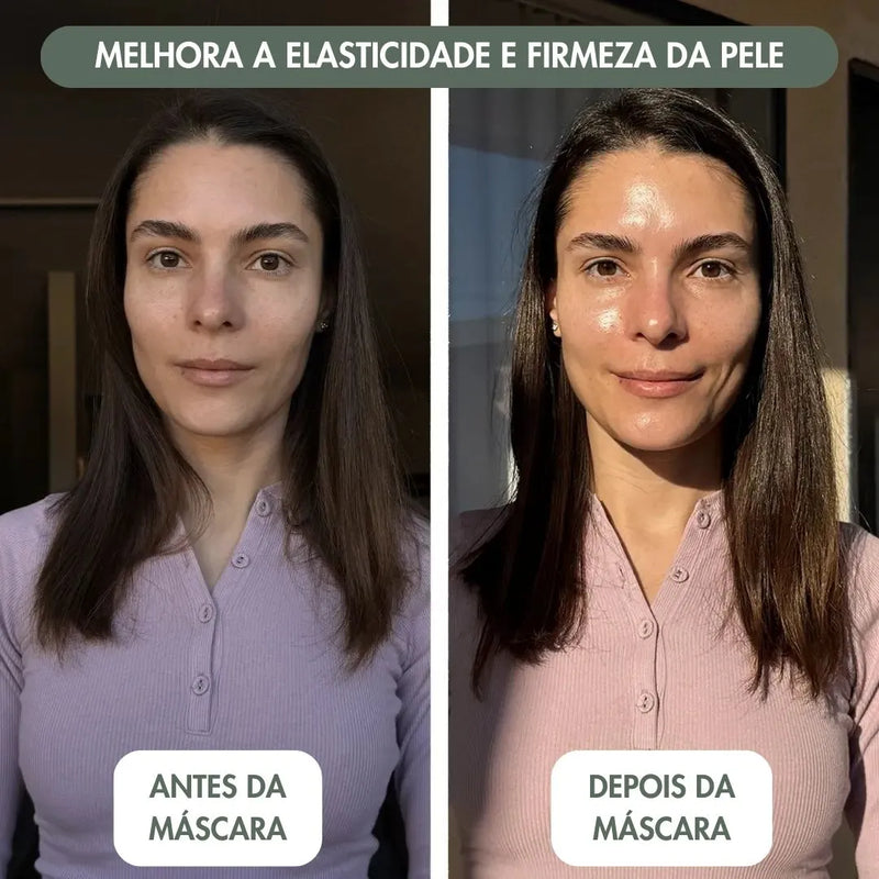 DermaGlow Botox+ - Máscara de colágeno + Ativo Botox