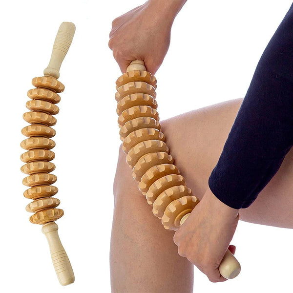 Renove Seu Corpo: A Ferramenta de Massagem de Madeira Curvada para Alívio Muscular e Pele Perfeita
