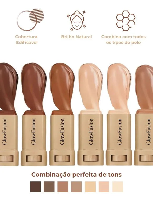 GlowFusion: A Base Balm 2 em 1 que Hidrata e Realça Sua Beleza em Segundos - SOULFITT