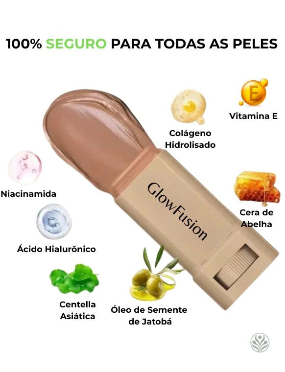 GlowFusion: A Base Balm 2 em 1 que Hidrata e Realça Sua Beleza em Segundos - SOULFITT