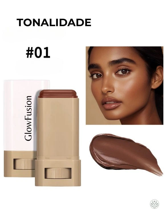 GlowFusion: A Base Balm 2 em 1 que Hidrata e Realça Sua Beleza em Segundos - SOULFITT