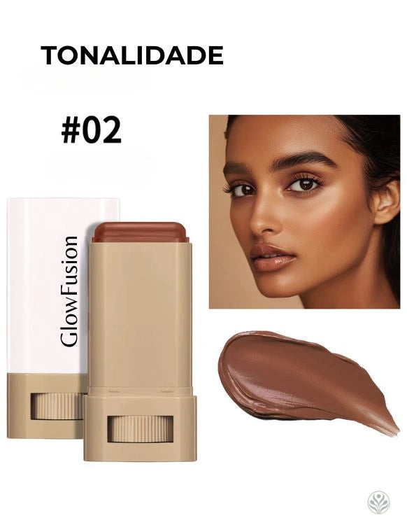 GlowFusion: A Base Balm 2 em 1 que Hidrata e Realça Sua Beleza em Segundos - SOULFITT